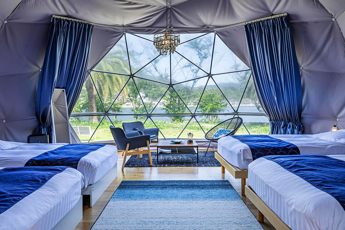 BYUCCAオーシャンビュードーム（露天ジャグジー付き）